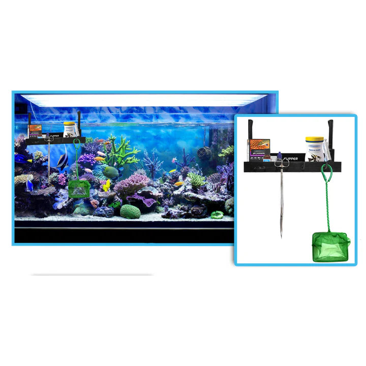 Flipper Tank Buddy Workspace and Utility Tray for Rimless Aquariums