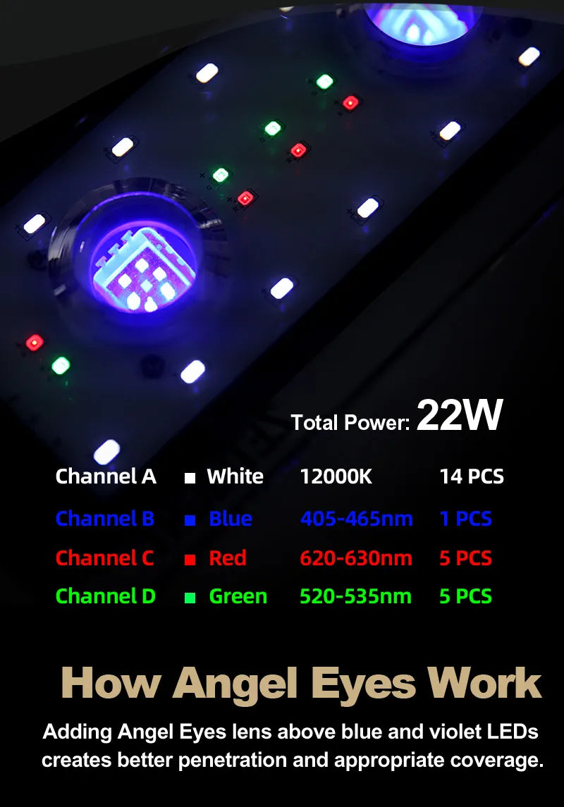 Zetlight Aqua ZA1201-WiFi Marine LED
