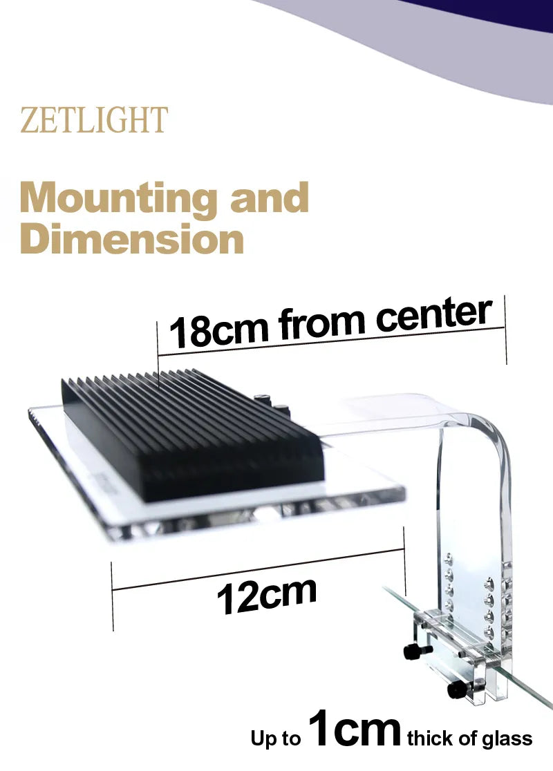 Zetlight Aqua ZA1201-WiFi Marine LED