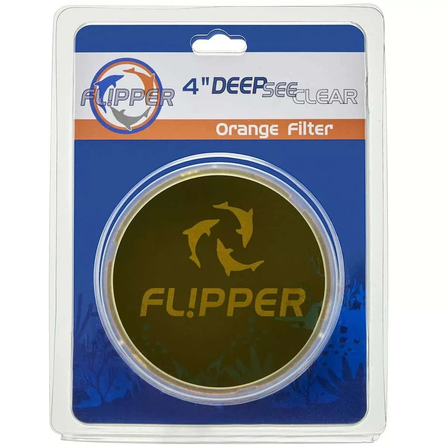 Flipper Orange Filter Lens for DeepSee Clear 4" Magnified Viewer