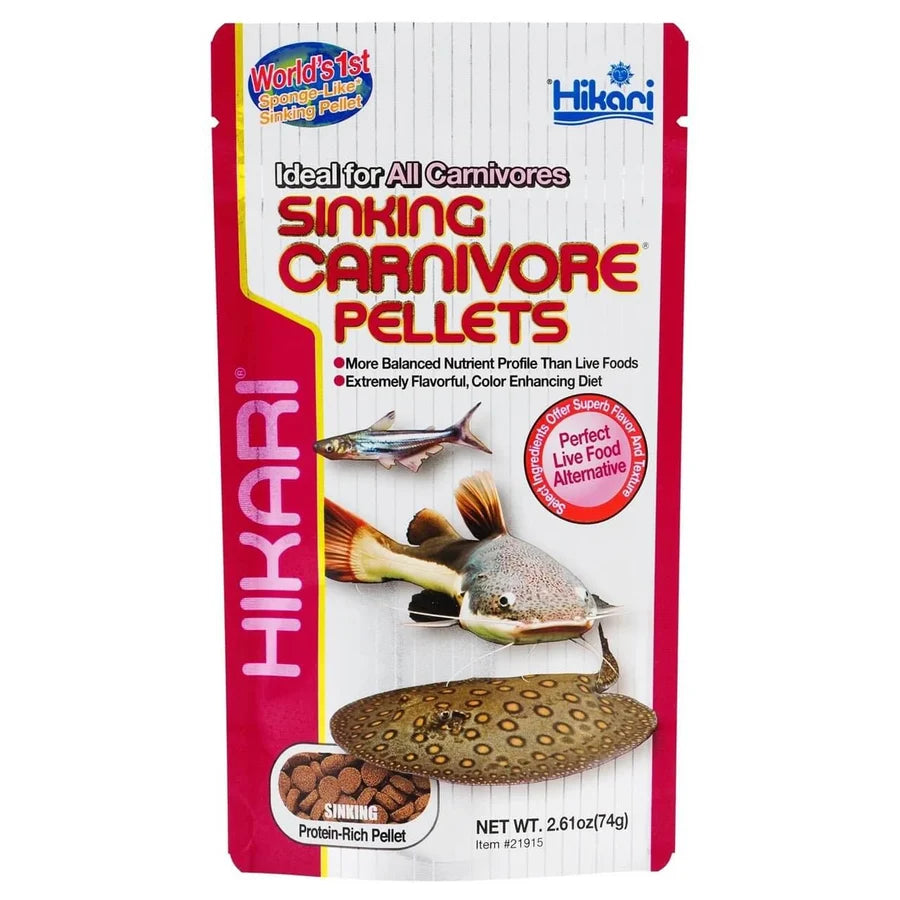 Hikari Sinking Carnivore Pellets – 74g