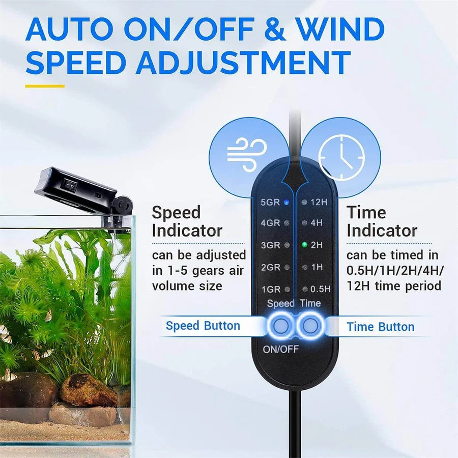 Hygger Aquarium Cooling Fans