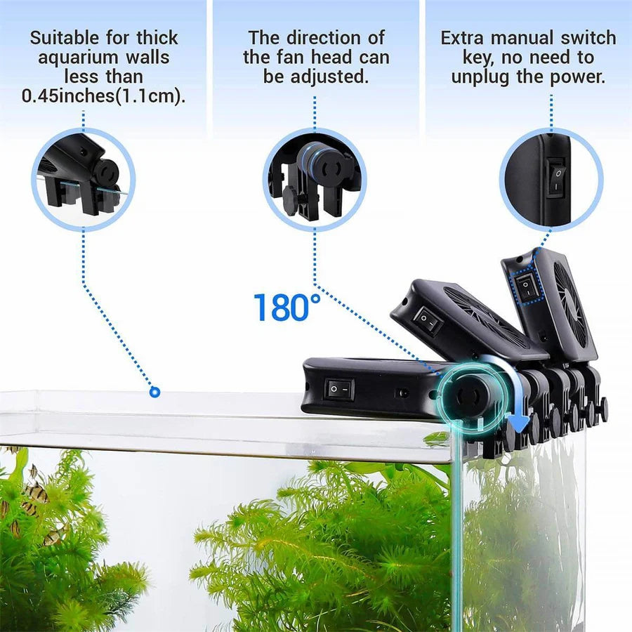 Hygger Aquarium Cooling Fans