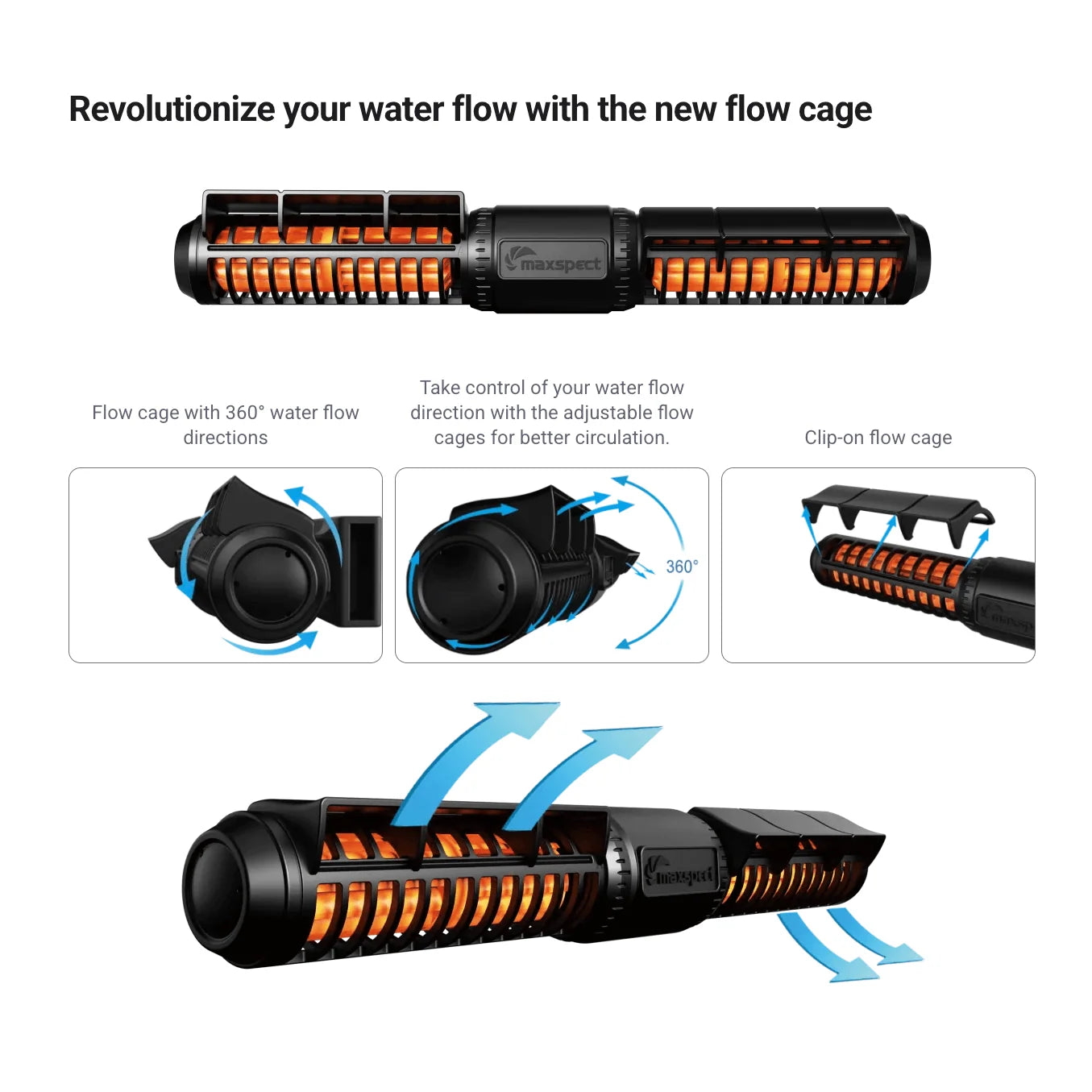 Maxspect MJ-GF Jump Series Gyre Flow Pumps