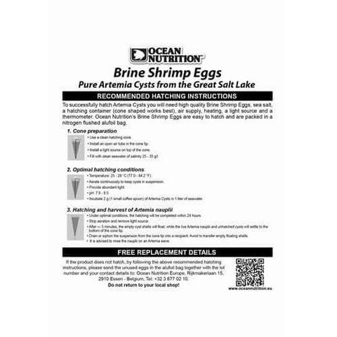 Ocean Nutrition Brine Shrimp Eggs