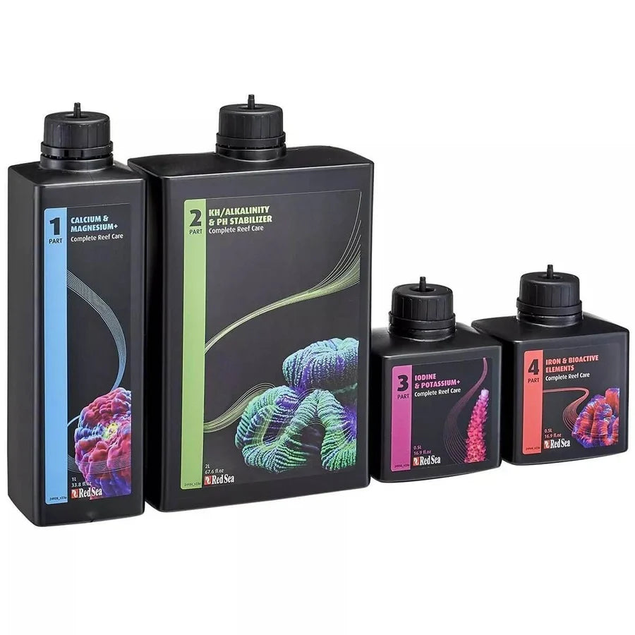 Red Sea 4-Part Complete Reef Care Dosing System
