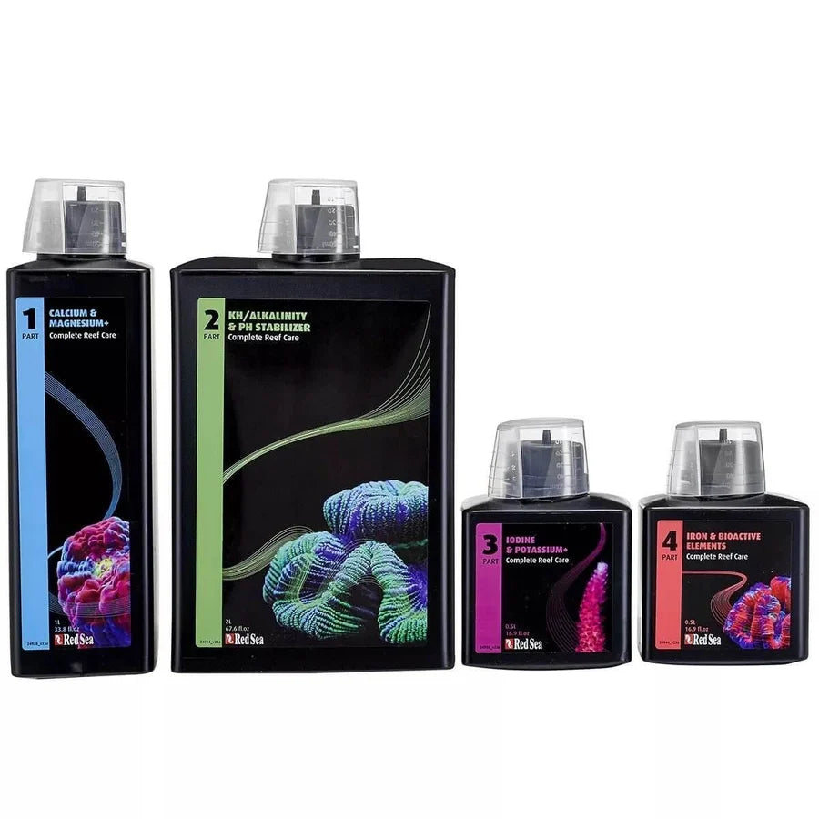 Red Sea 4-Part Complete Reef Care Dosing System