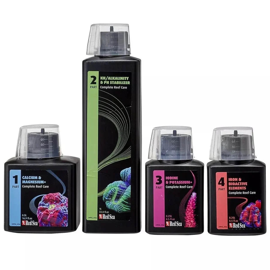 Red Sea 4-Part Complete Reef Care Dosing System