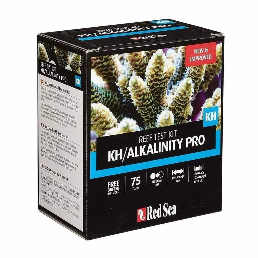 Red Sea KH Alkalinity Pro Reef Test Kit